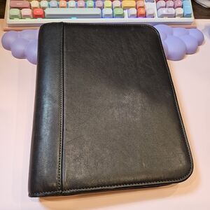 Daytimer Planner Brown Genuine Leather Like New